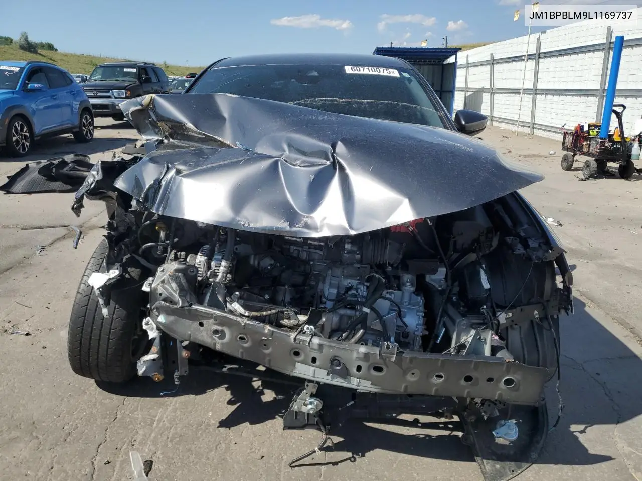 2020 Mazda 3 VIN: JM1BPBLM9L1169737 Lot: 60710075