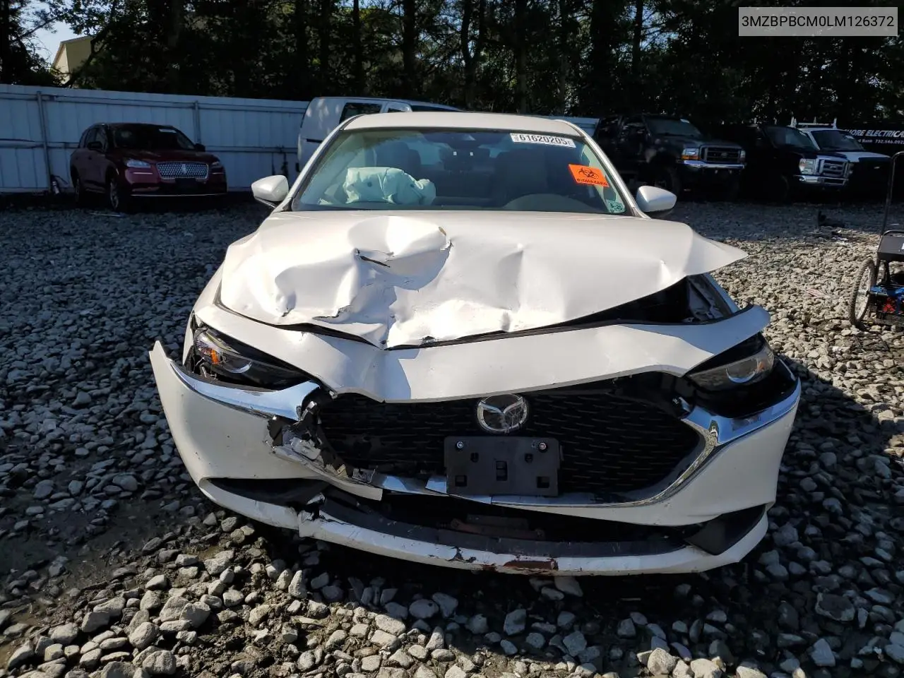 2020 Mazda 3 Select VIN: 3MZBPBCM0LM126372 Lot: 61620205