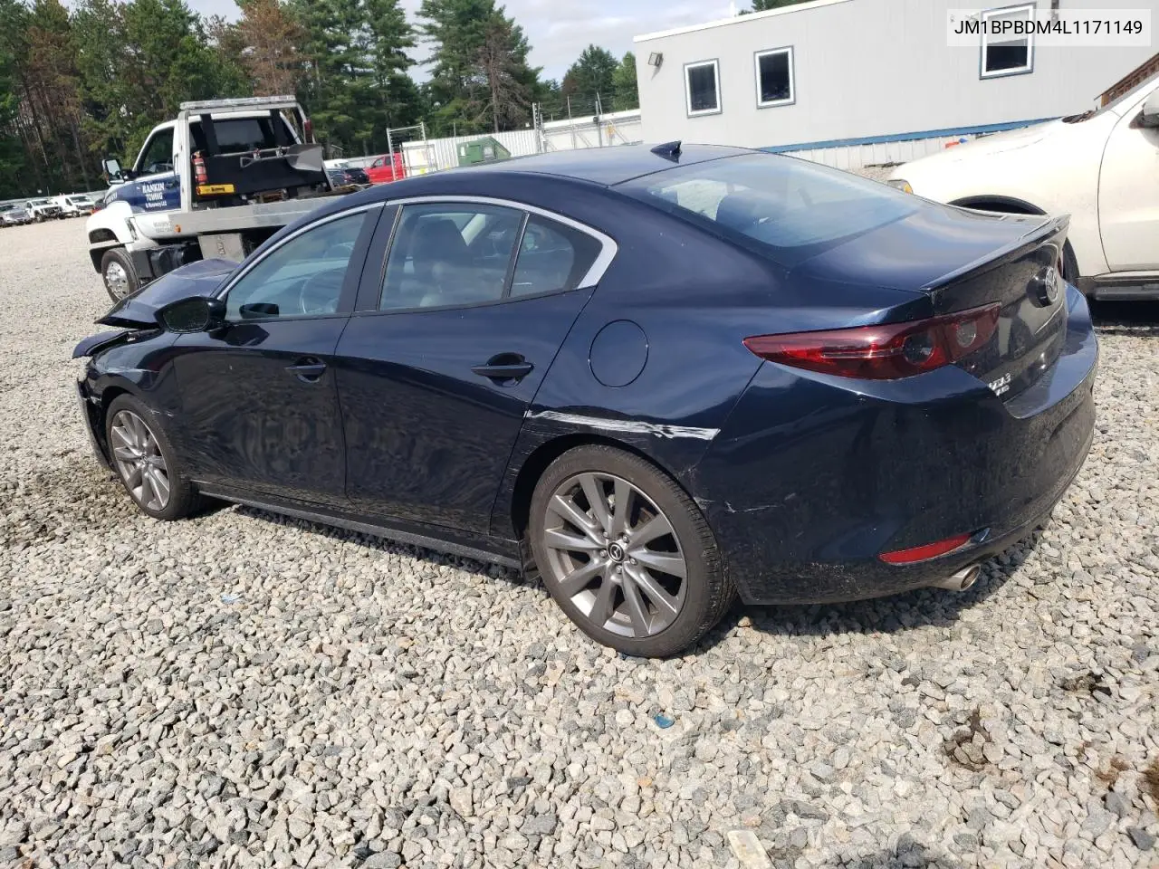 2020 Mazda 3 Preferred VIN: JM1BPBDM4L1171149 Lot: 64123655