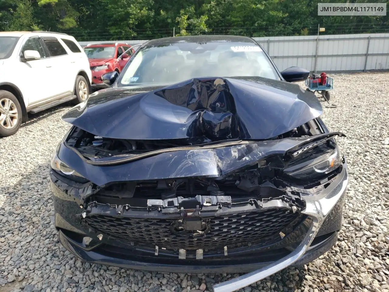 2020 Mazda 3 Preferred VIN: JM1BPBDM4L1171149 Lot: 64123655
