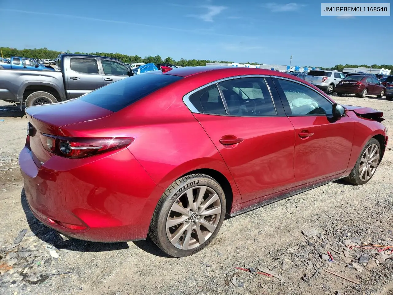 2020 Mazda 3 Premium VIN: JM1BPBEM0L1168540 Lot: 64292875