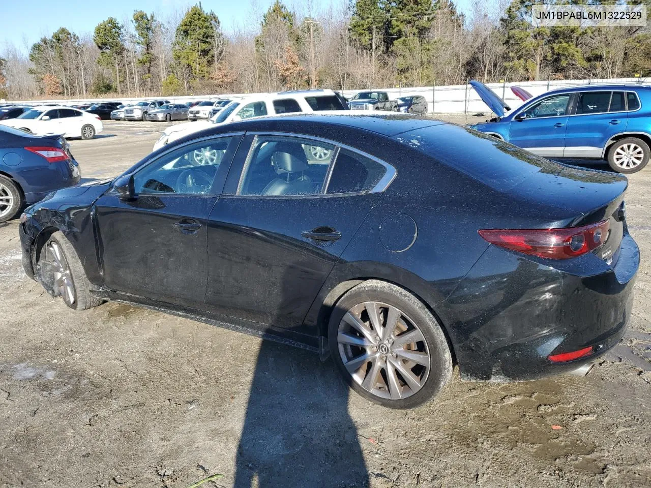 2021 Mazda 3 Select VIN: JM1BPABL6M1322529 Lot: 41501505