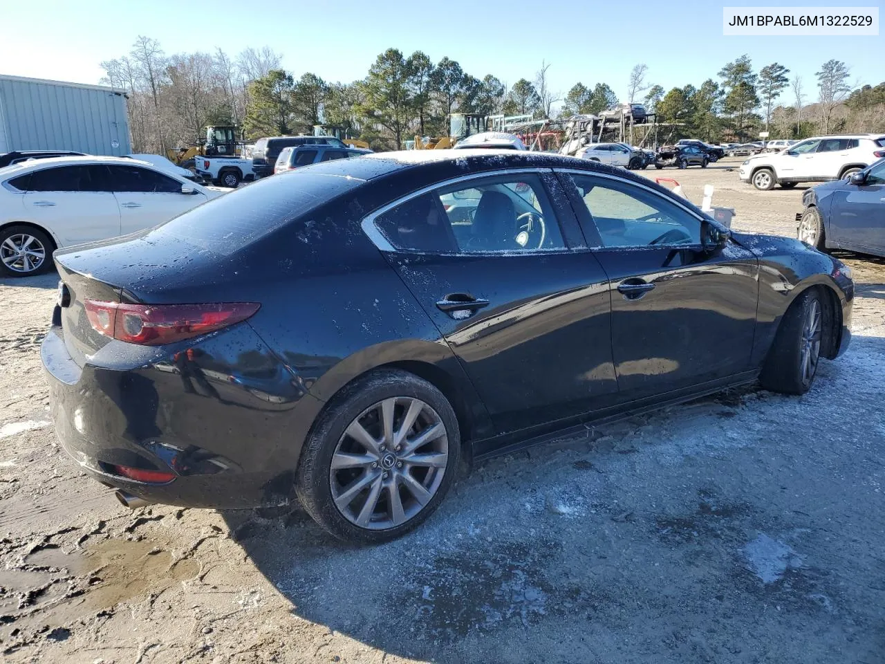 2021 Mazda 3 Select VIN: JM1BPABL6M1322529 Lot: 41501505