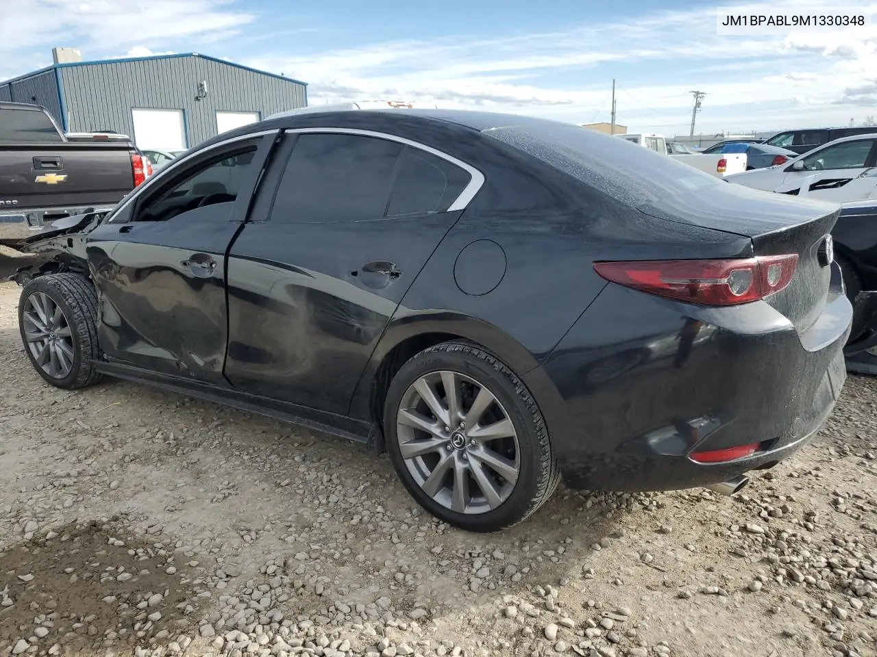 2021 Mazda 3 Select VIN: JM1BPABL9M1330348 Lot: 44456195