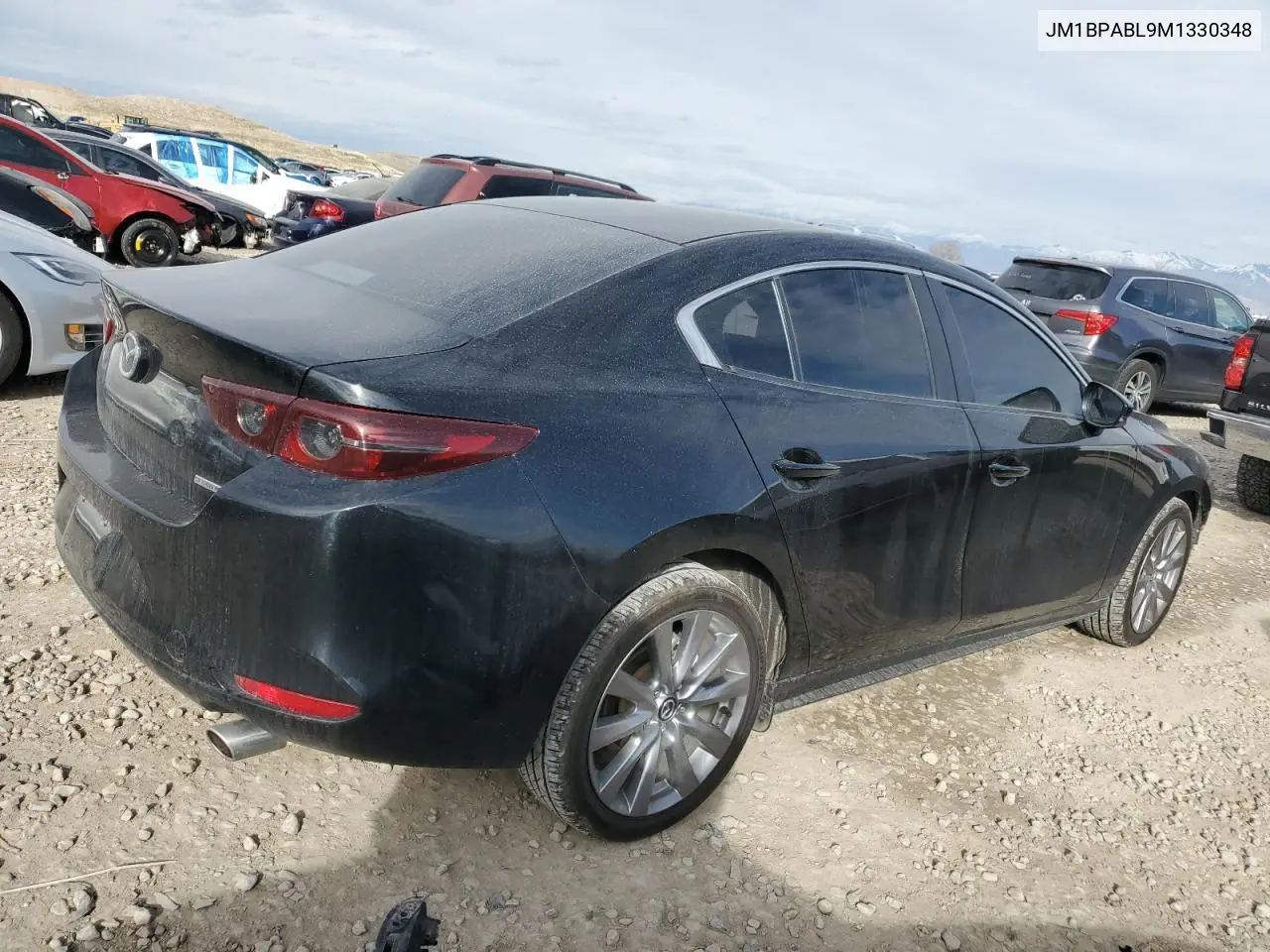 2021 Mazda 3 Select VIN: JM1BPABL9M1330348 Lot: 44456195