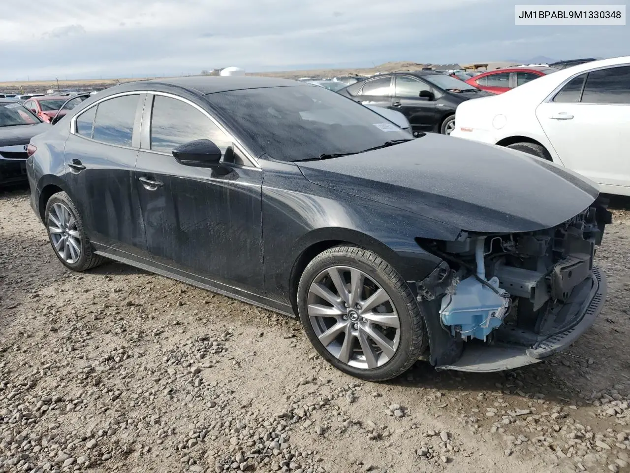 2021 Mazda 3 Select VIN: JM1BPABL9M1330348 Lot: 44456195
