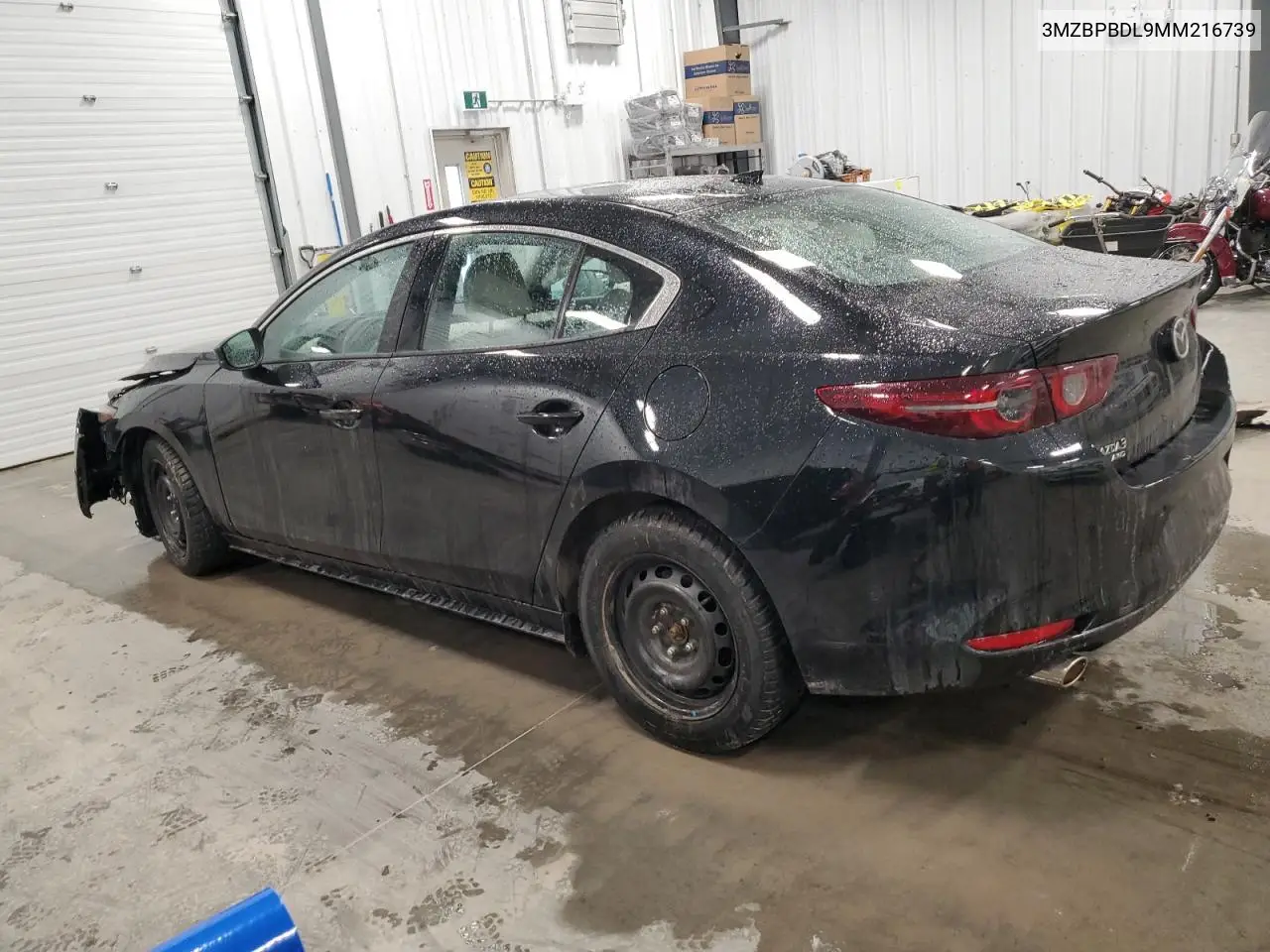 2021 Mazda 3 Premium VIN: 3MZBPBDL9MM216739 Lot: 45039355