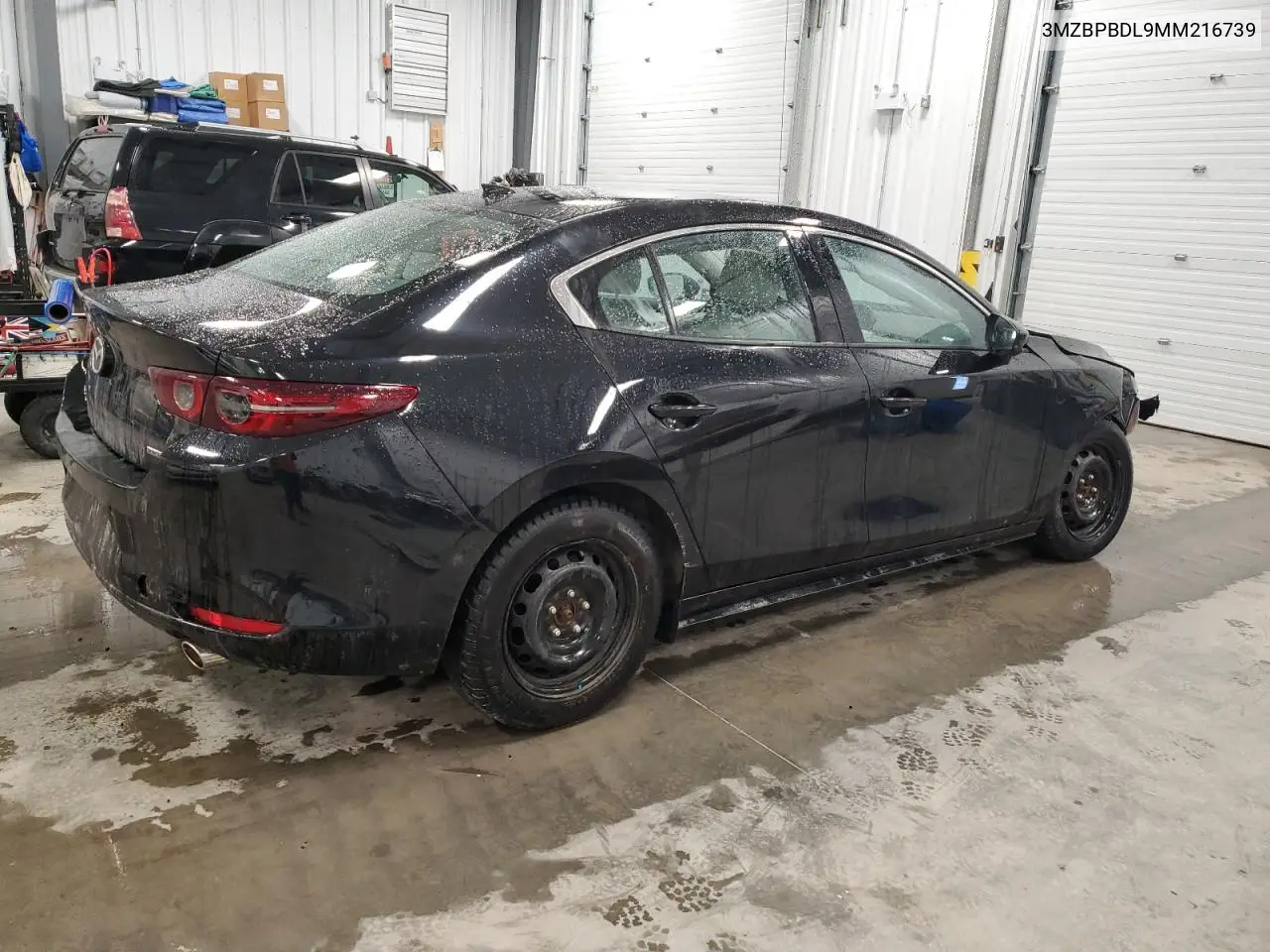 2021 Mazda 3 Premium VIN: 3MZBPBDL9MM216739 Lot: 45039355