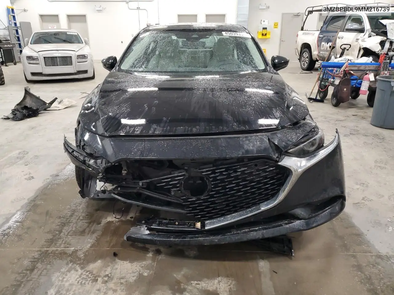 2021 Mazda 3 Premium VIN: 3MZBPBDL9MM216739 Lot: 45039355