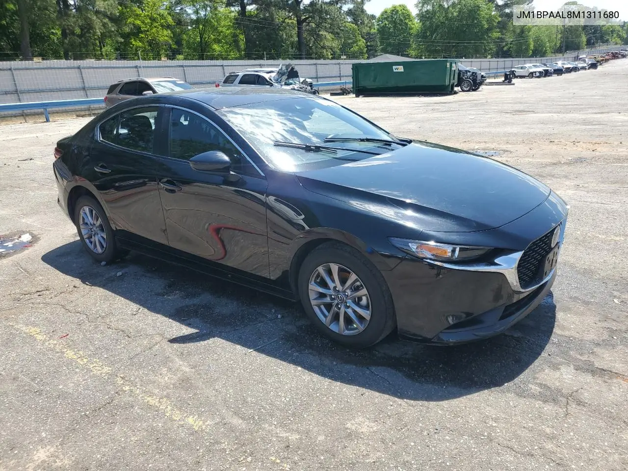 2021 Mazda 3 VIN: JM1BPAAL8M1311680 Lot: 52380515