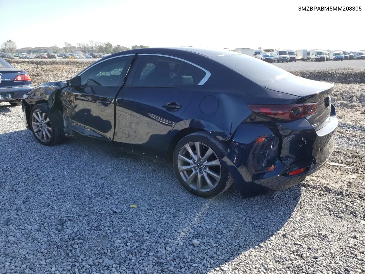 2021 Mazda 3 Select VIN: 3MZBPABM5MM208305 Lot: 53282645