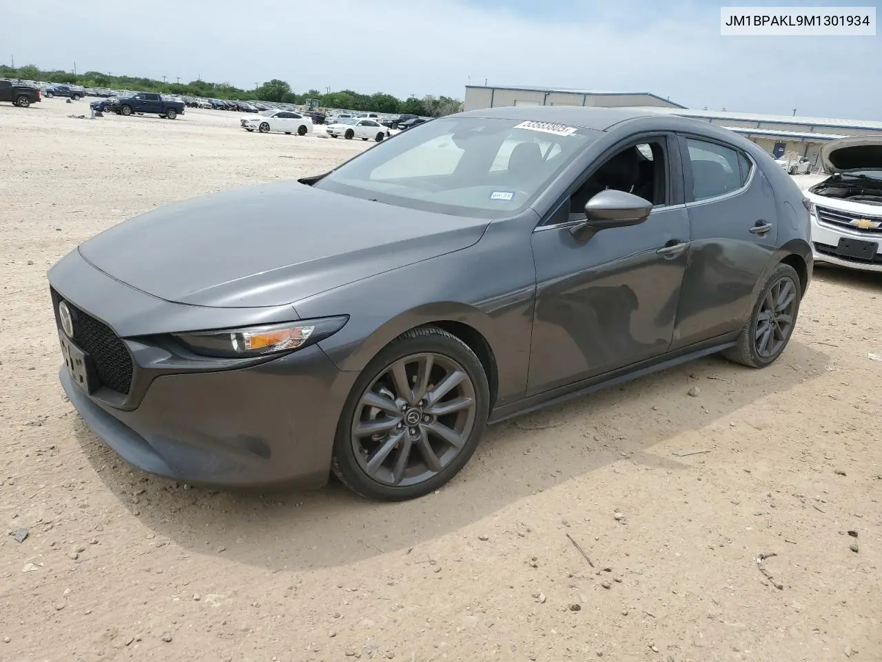 2021 Mazda 3 Select VIN: JM1BPAKL9M1301934 Lot: 53583805