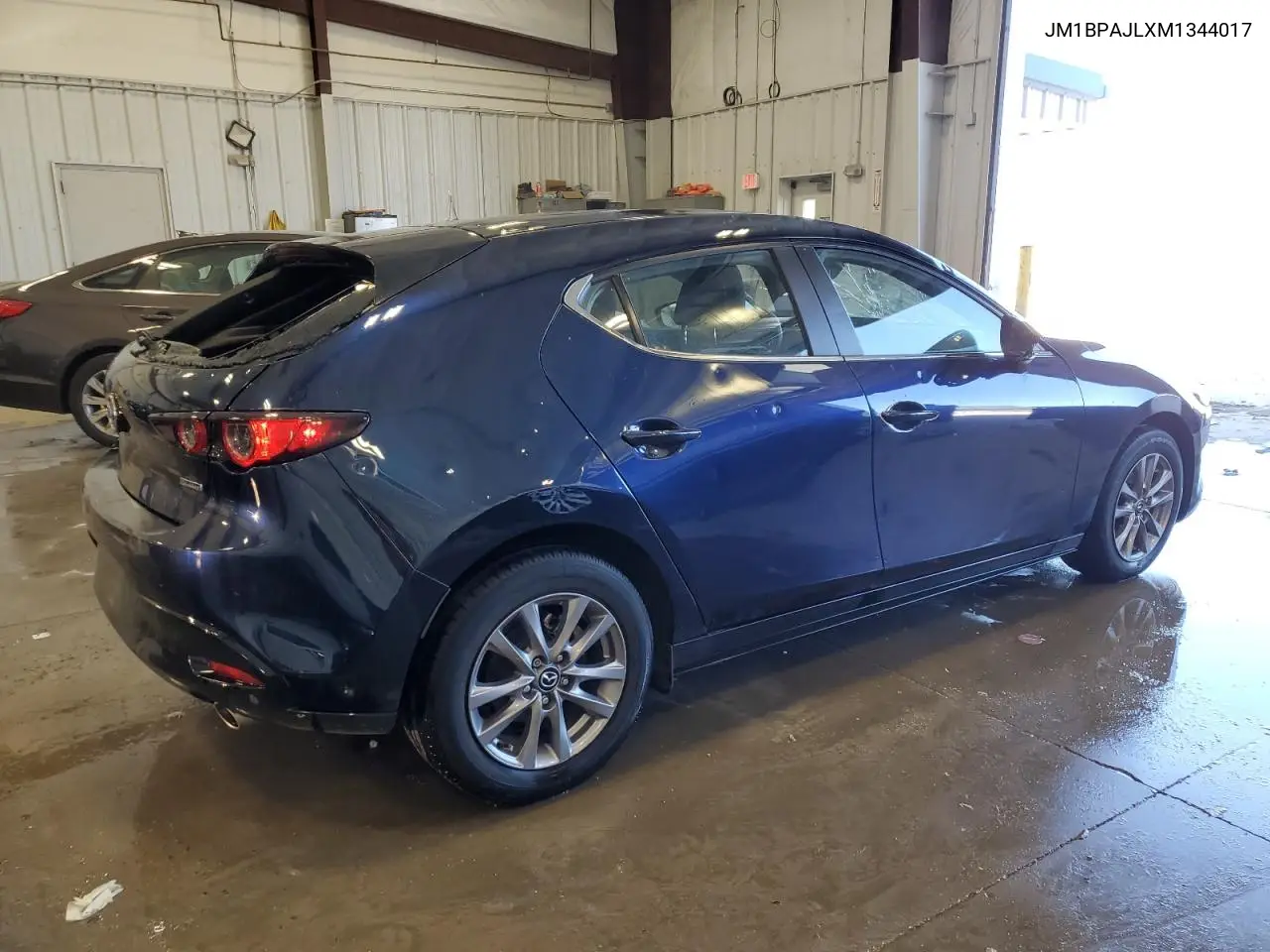 2021 Mazda 3 VIN: JM1BPAJLXM1344017 Lot: 55882925