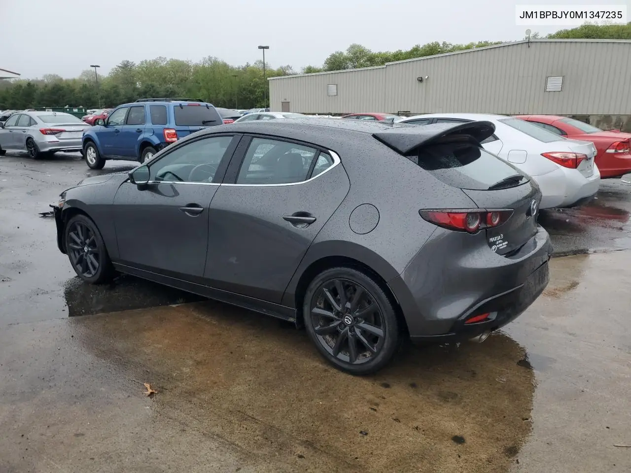 2021 Mazda 3 VIN: JM1BPBJY0M1347235 Lot: 56140395