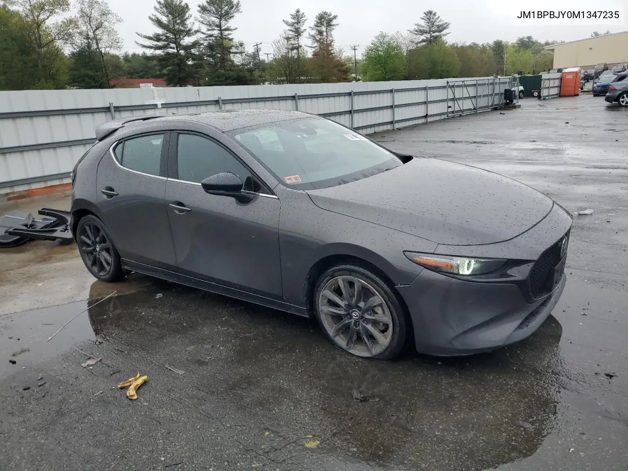 2021 Mazda 3 VIN: JM1BPBJY0M1347235 Lot: 56140395