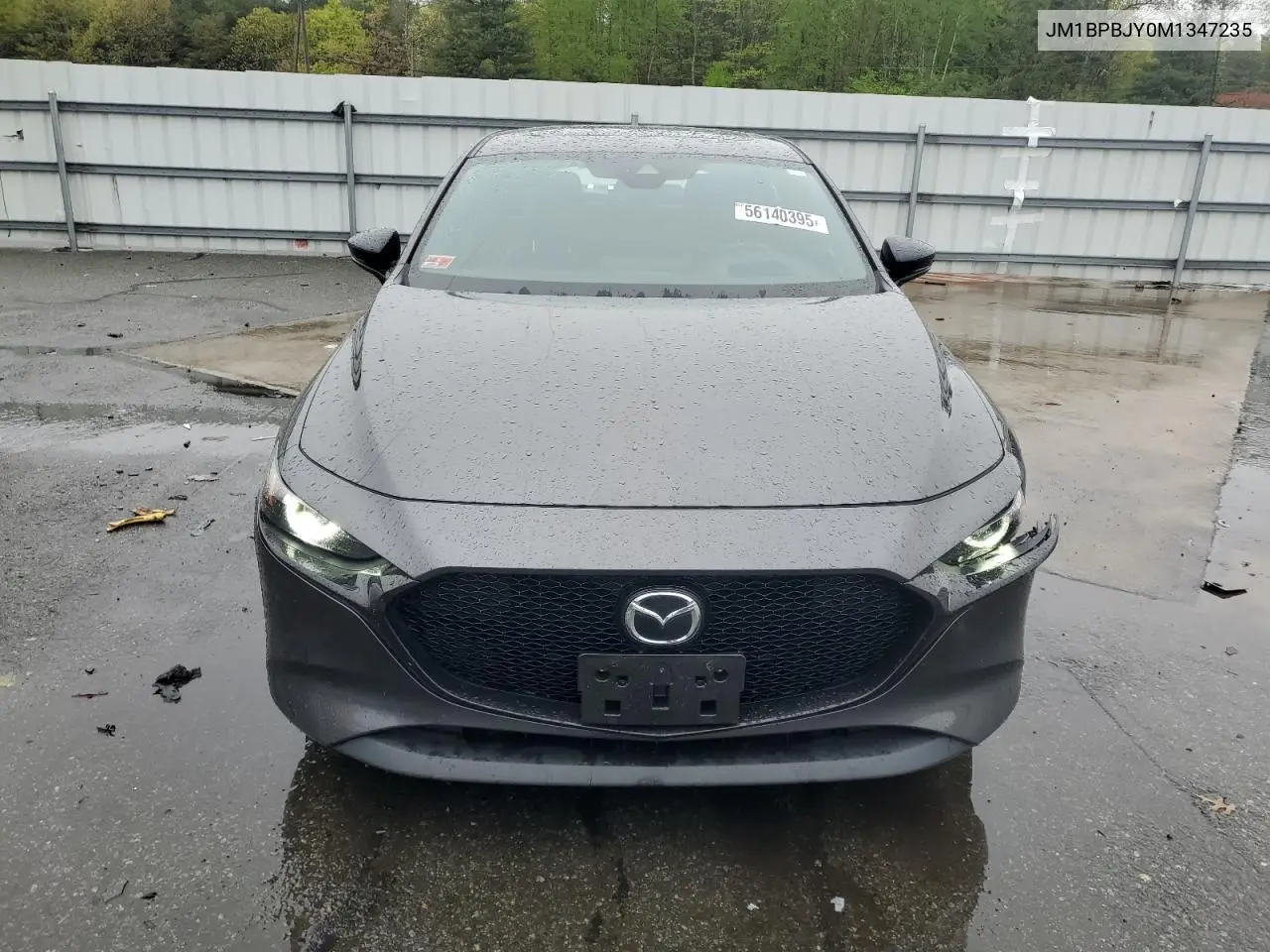 2021 Mazda 3 VIN: JM1BPBJY0M1347235 Lot: 56140395