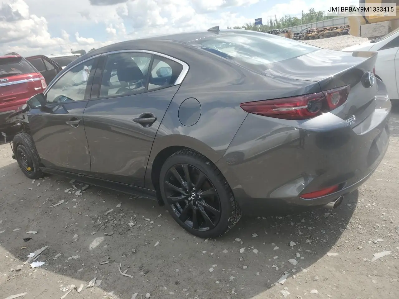 2021 Mazda 3 VIN: JM1BPBAY9M1333415 Lot: 56148865