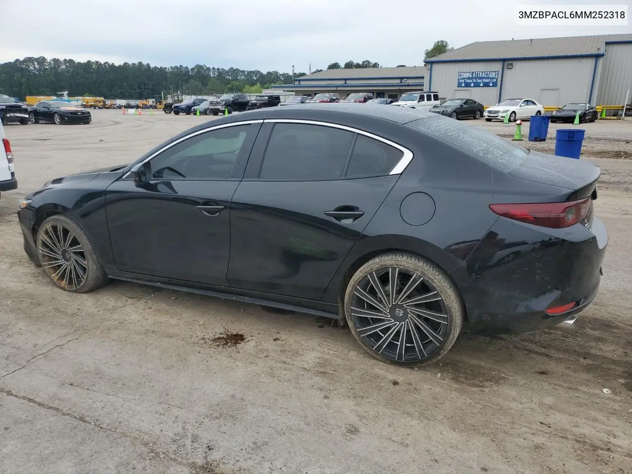 2021 Mazda 3 Preferred VIN: 3MZBPACL6MM252318 Lot: 56208265