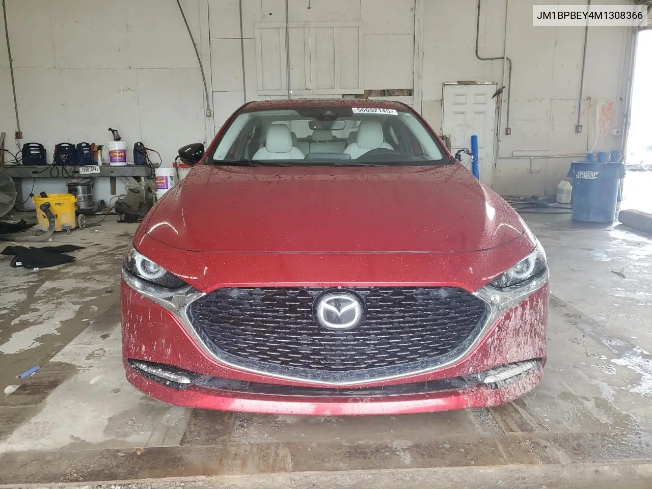 2021 Mazda 3 Premium Plus VIN: JM1BPBEY4M1308366 Lot: 56652145