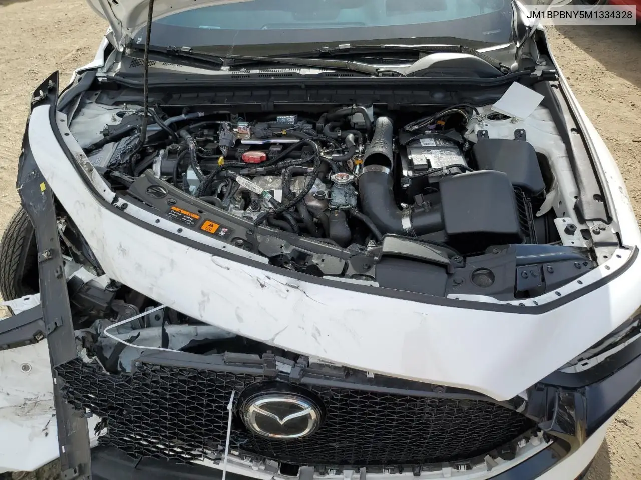 2021 Mazda 3 Premium Plus VIN: JM1BPBNY5M1334328 Lot: 56887545