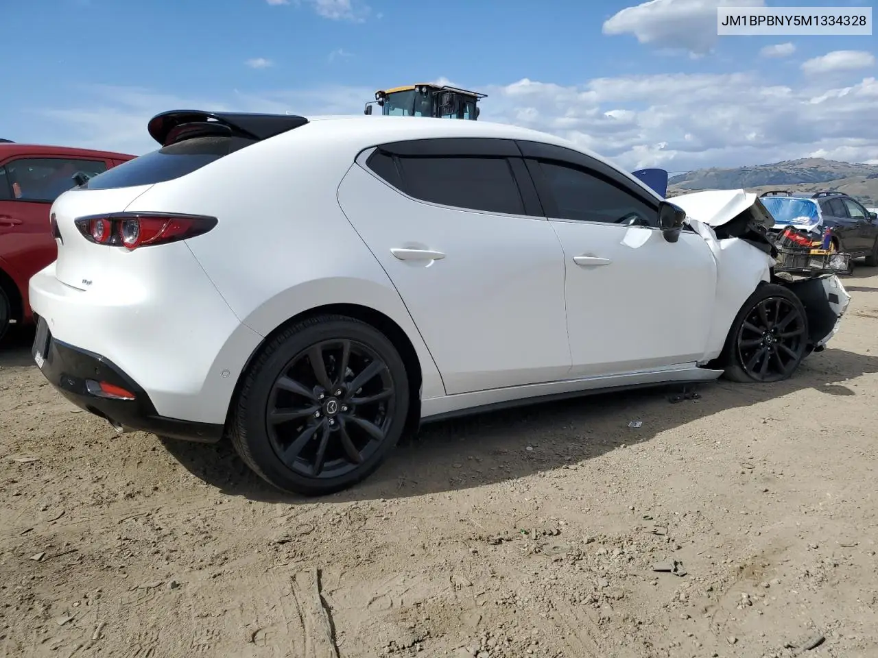 2021 Mazda 3 Premium Plus VIN: JM1BPBNY5M1334328 Lot: 56887545
