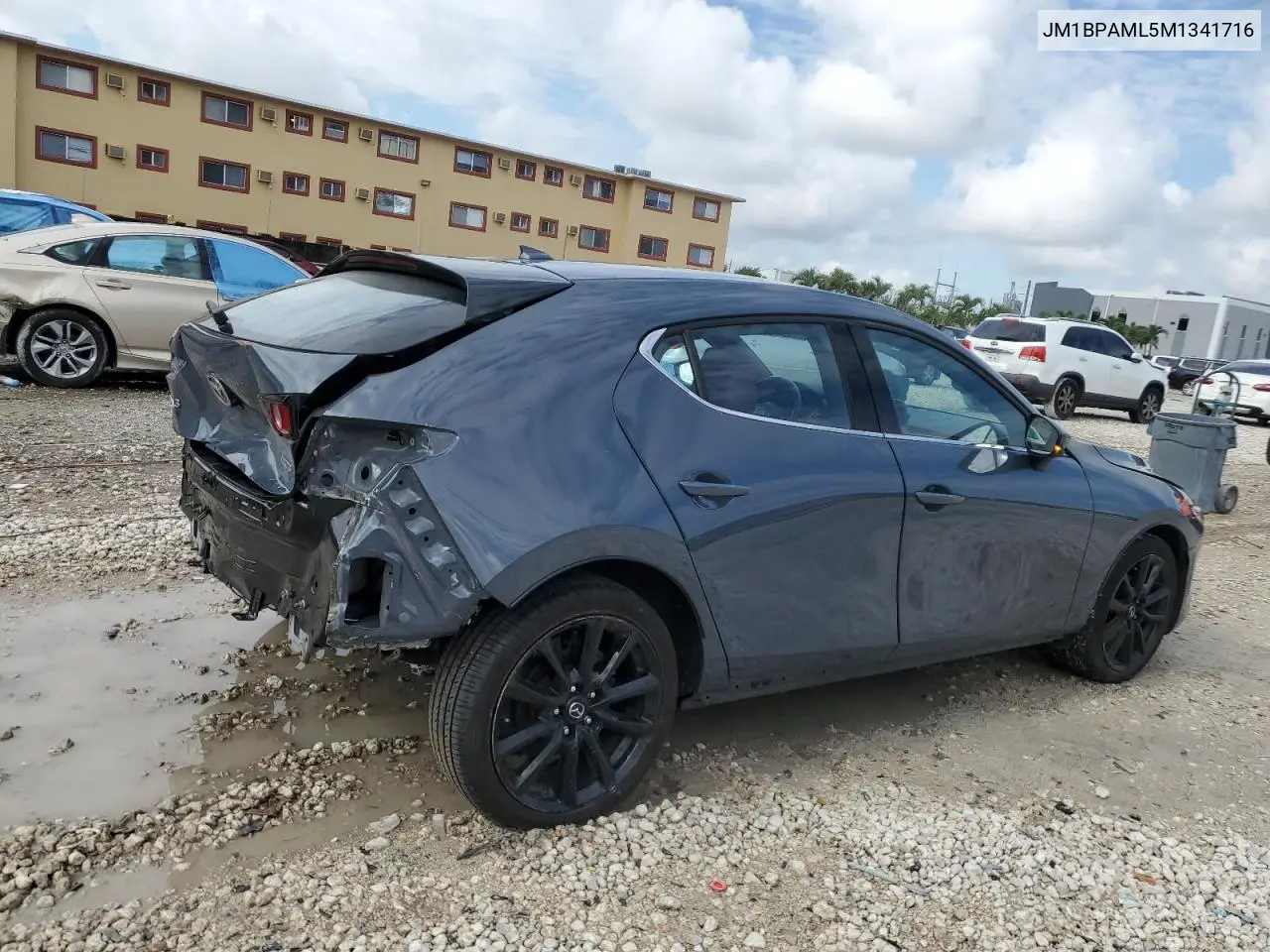 2021 Mazda 3 Premium VIN: JM1BPAML5M1341716 Lot: 56893875