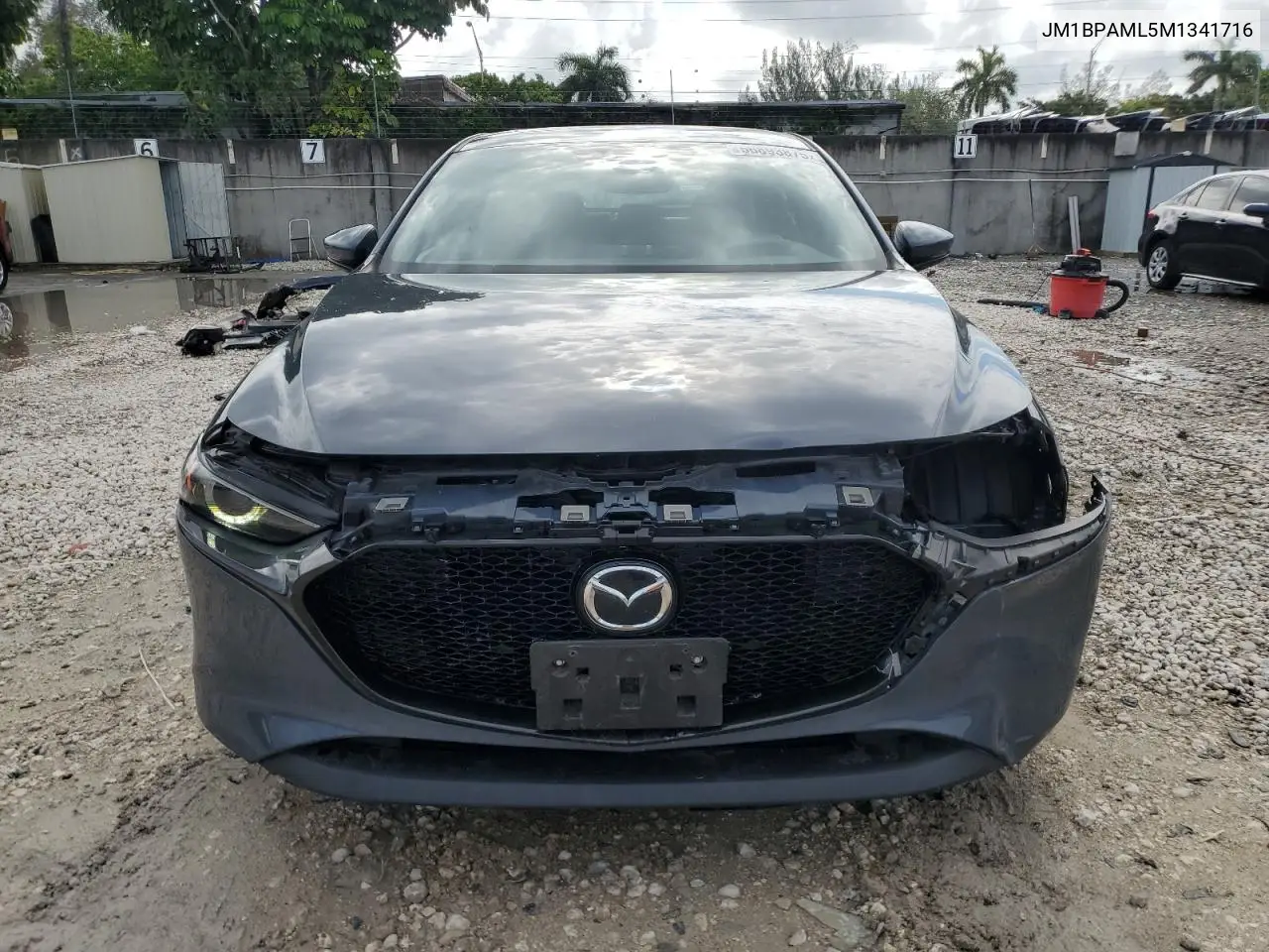 2021 Mazda 3 Premium VIN: JM1BPAML5M1341716 Lot: 56893875