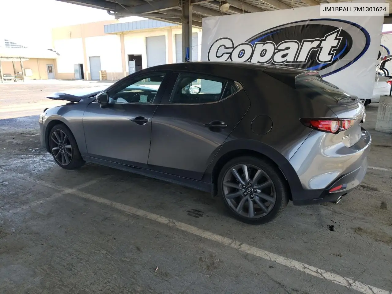 2021 Mazda 3 Preferred VIN: JM1BPALL7M1301624 Lot: 56896675
