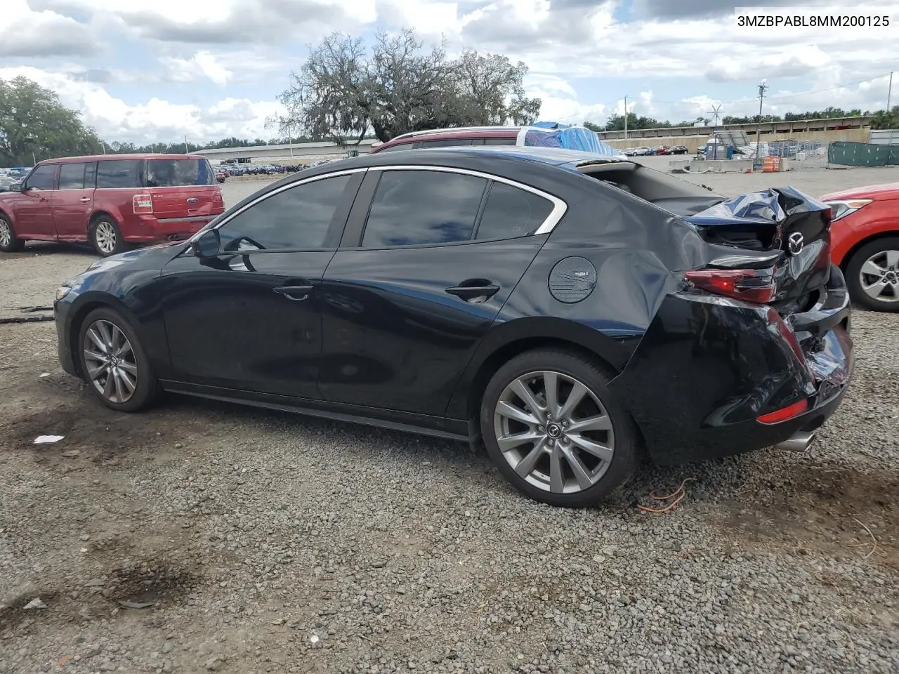 2021 Mazda 3 Select VIN: 3MZBPABL8MM200125 Lot: 56924555