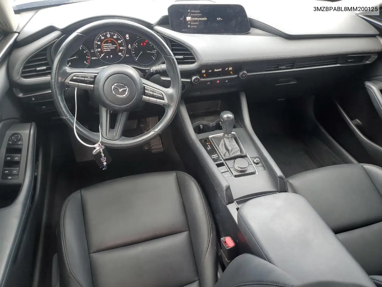 2021 Mazda 3 Select VIN: 3MZBPABL8MM200125 Lot: 56924555