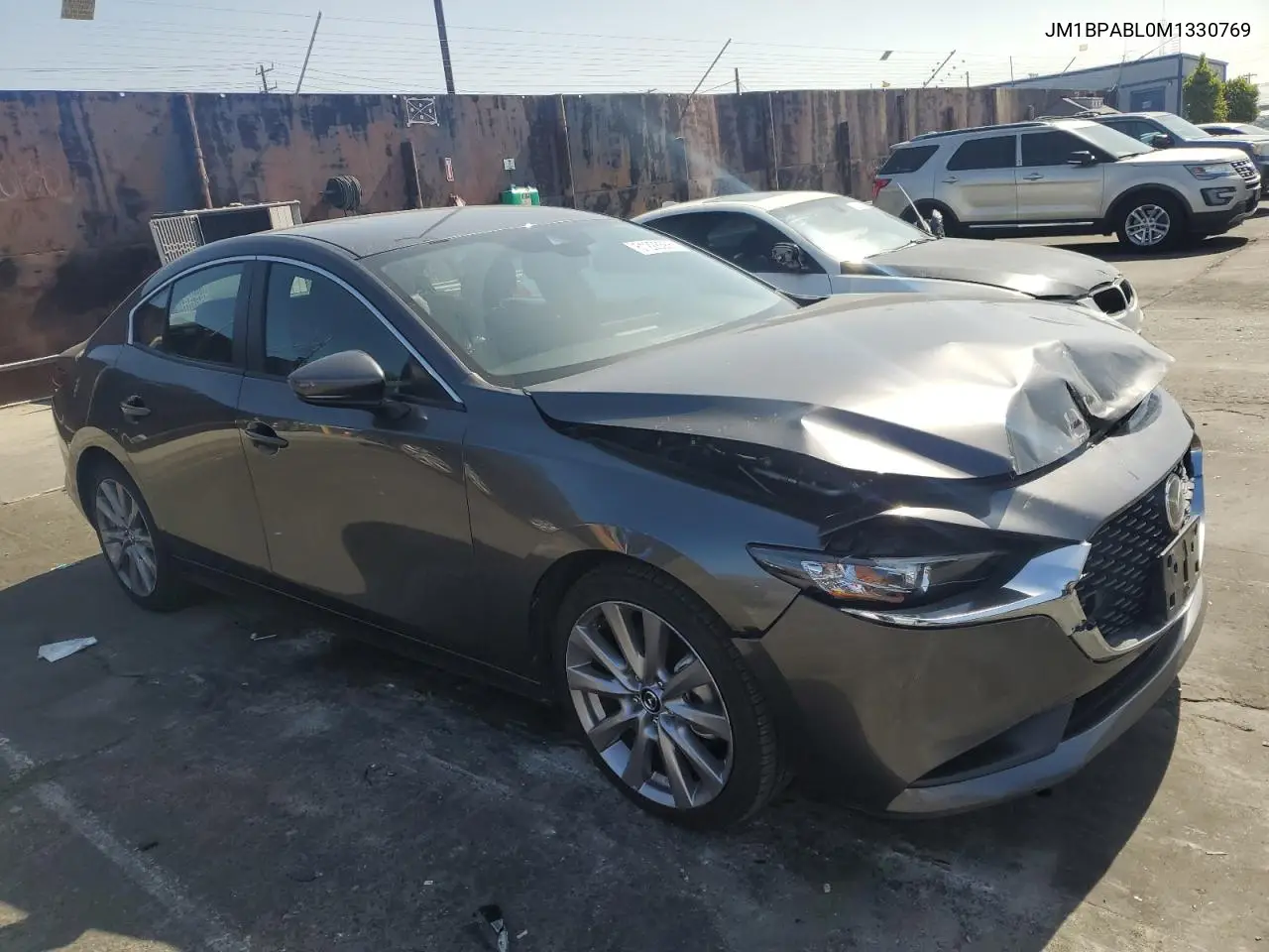 2021 Mazda 3 Select VIN: JM1BPABL0M1330769 Lot: 61228365