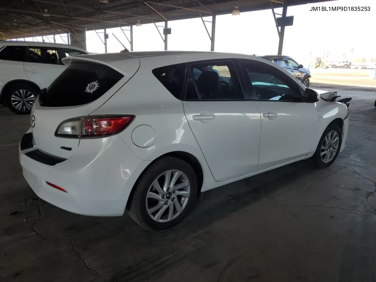 2021 Mazda 3 I VIN: JM1BL1MP9D1835253 Lot: 61829095