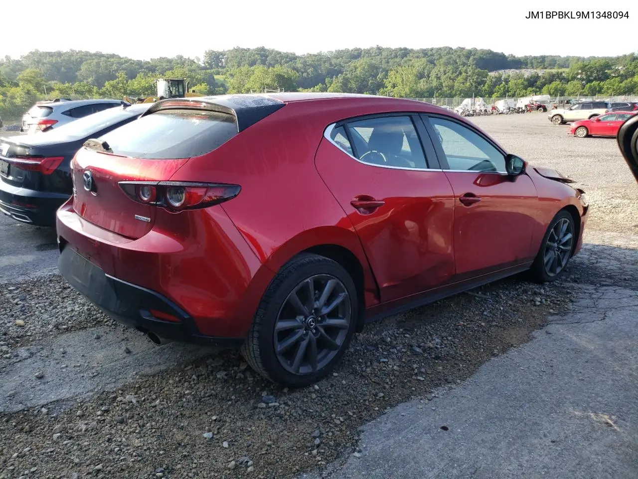 2021 Mazda 3 Select VIN: JM1BPBKL9M1348094 Lot: 61965895
