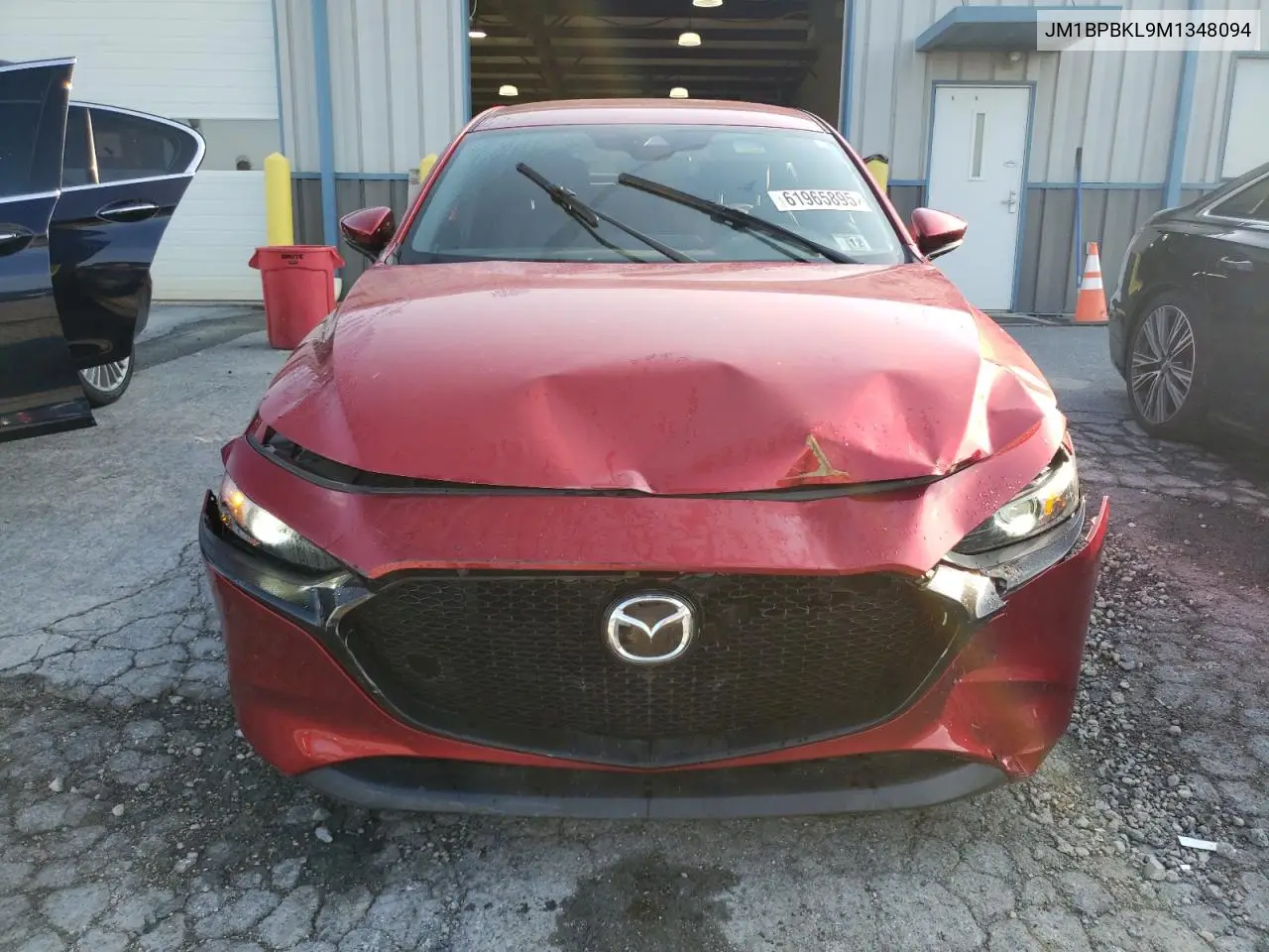2021 Mazda 3 Select VIN: JM1BPBKL9M1348094 Lot: 61965895