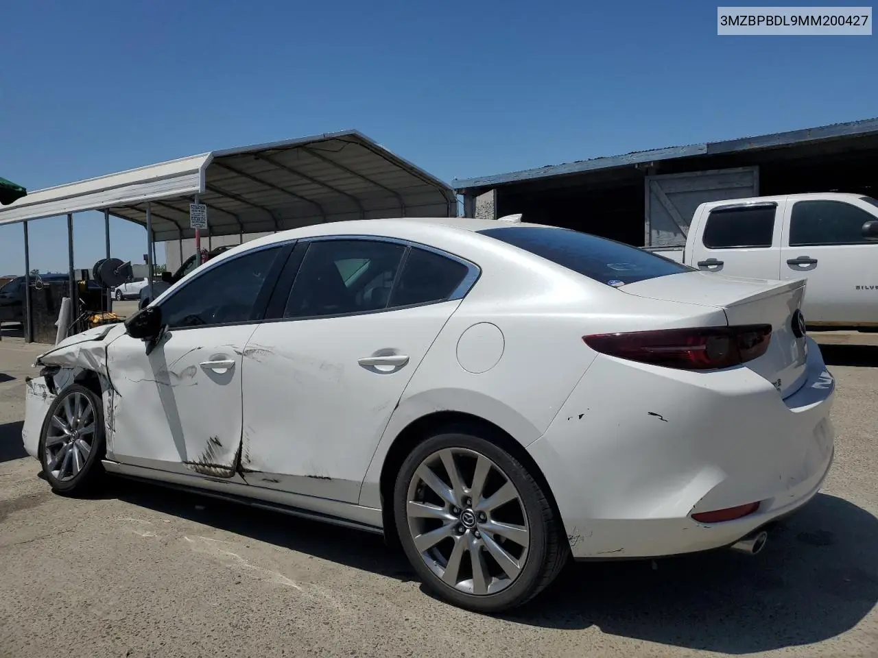2021 Mazda 3 Premium VIN: 3MZBPBDL9MM200427 Lot: 61986085