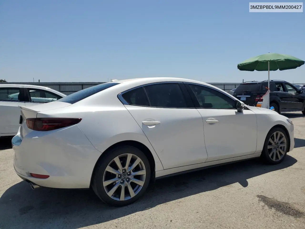 2021 Mazda 3 Premium VIN: 3MZBPBDL9MM200427 Lot: 61986085