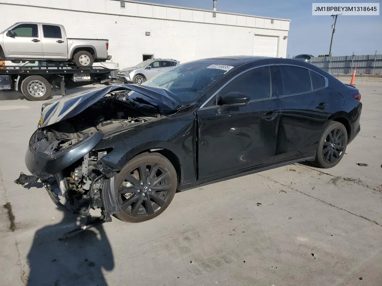 2021 Mazda 3 Premium Plus VIN: JM1BPBEY3M1318645 Lot: 62216935