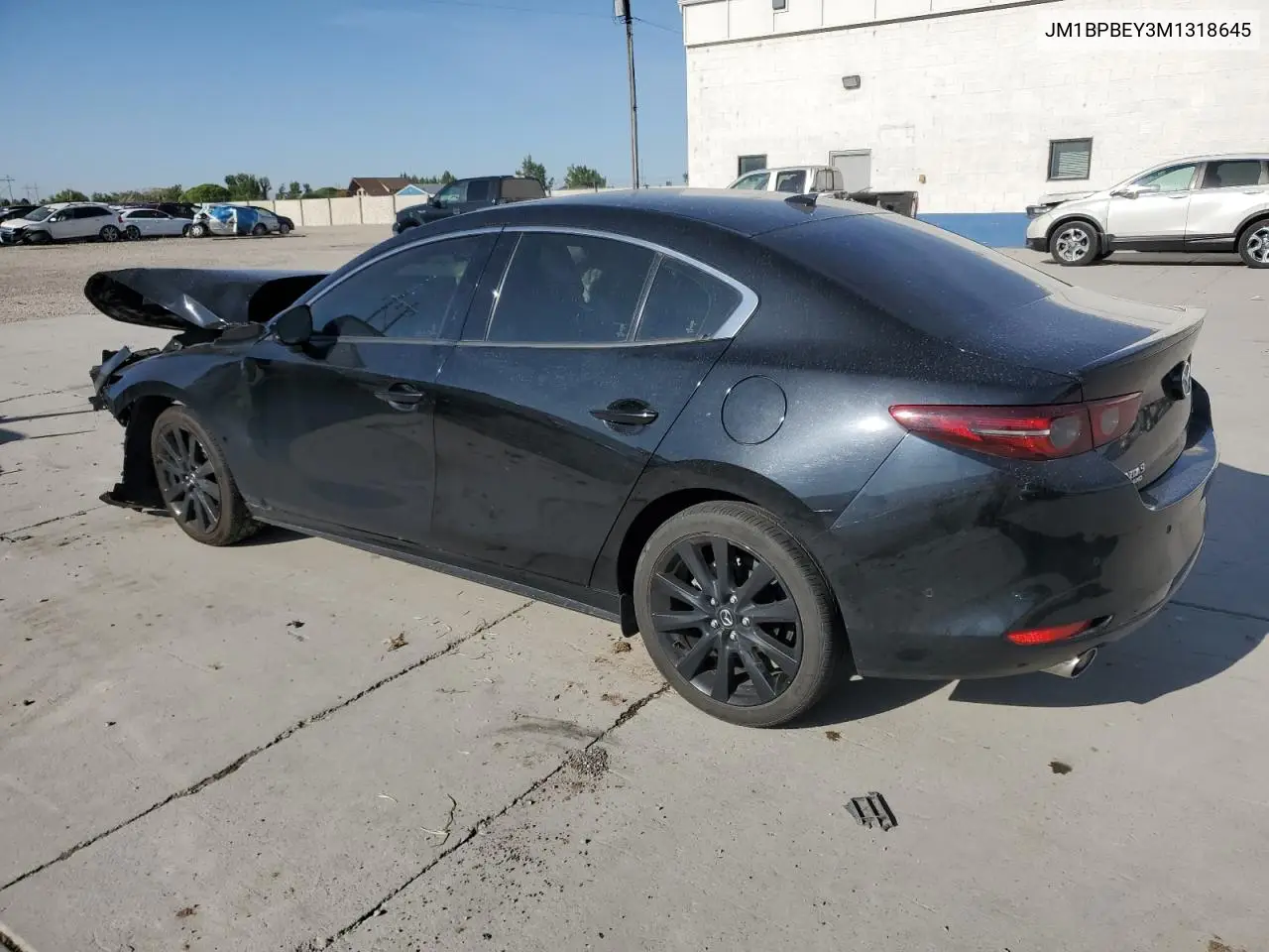2021 Mazda 3 Premium Plus VIN: JM1BPBEY3M1318645 Lot: 62216935