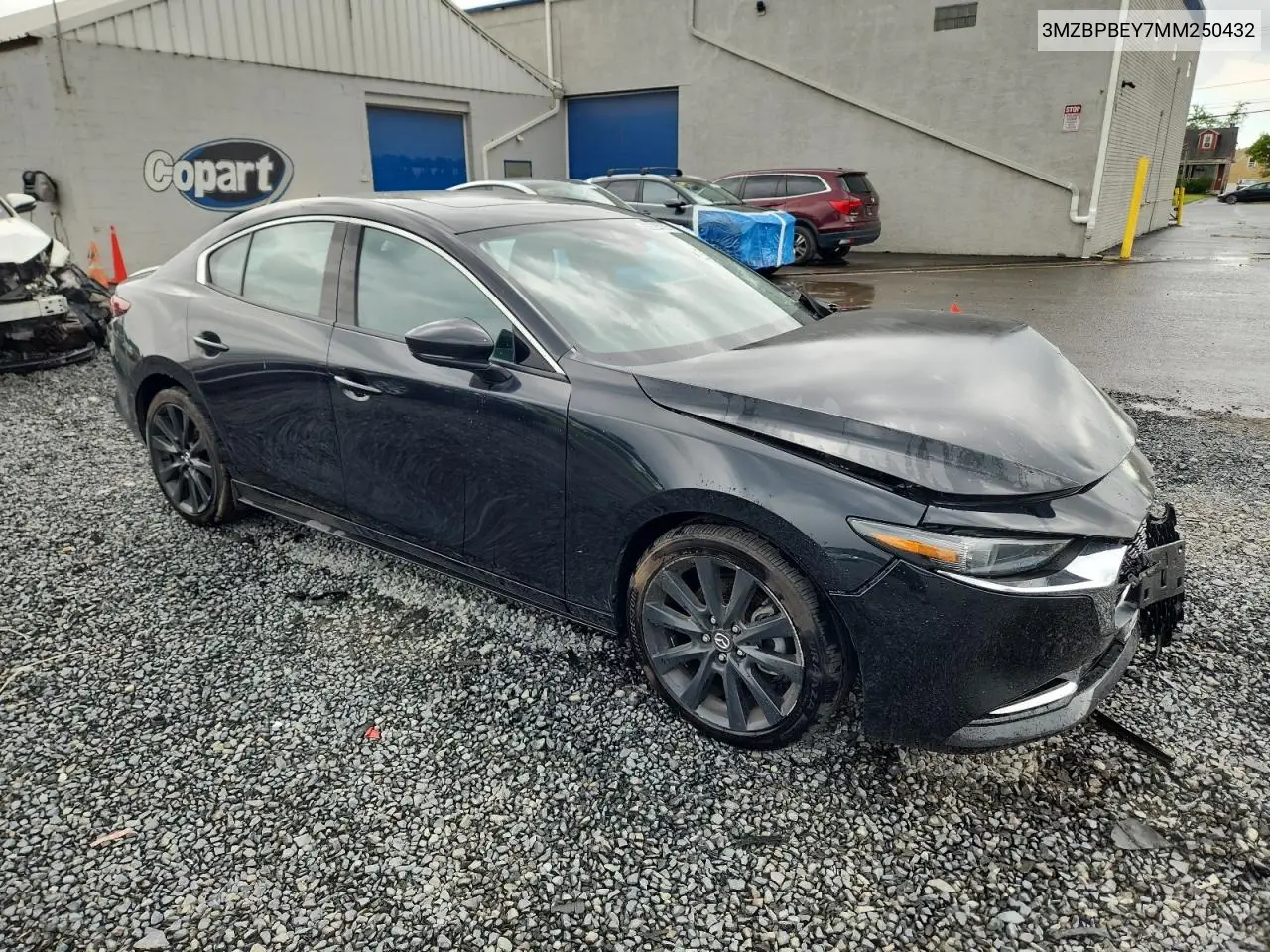 2021 Mazda 3 Premium Plus VIN: 3MZBPBEY7MM250432 Lot: 62285295