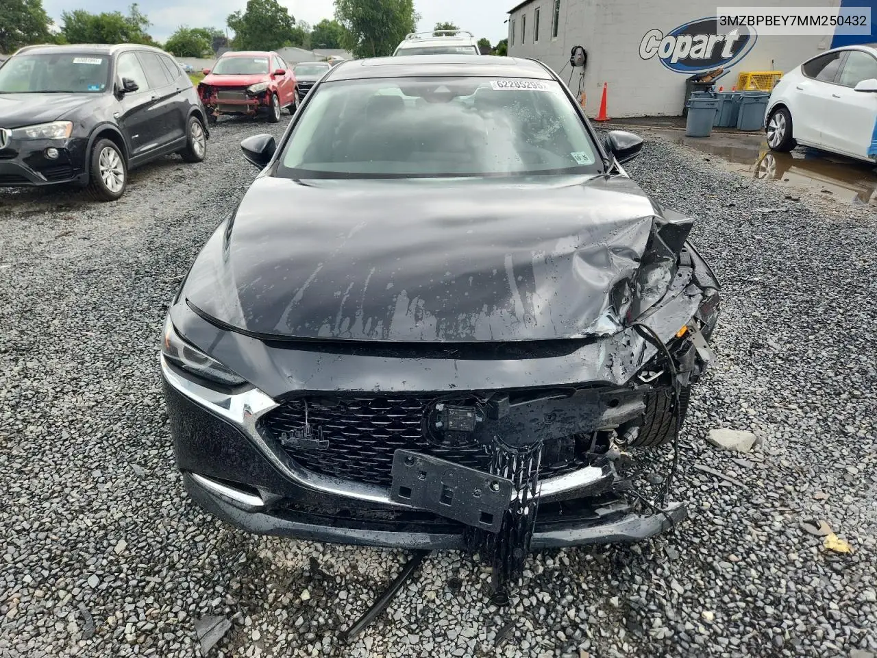2021 Mazda 3 Premium Plus VIN: 3MZBPBEY7MM250432 Lot: 62285295