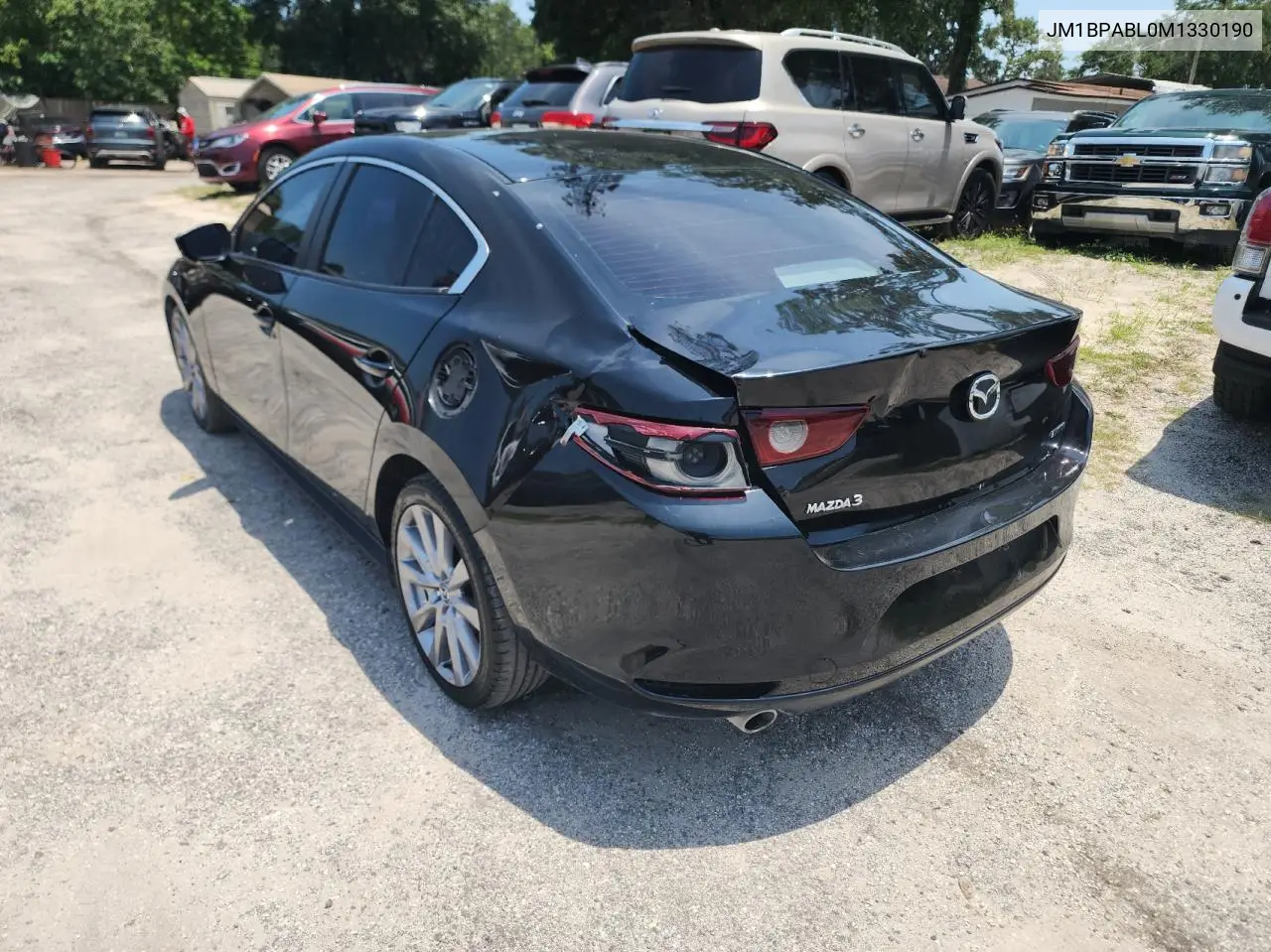 2021 Mazda 3 Select VIN: JM1BPABL0M1330190 Lot: 62727635