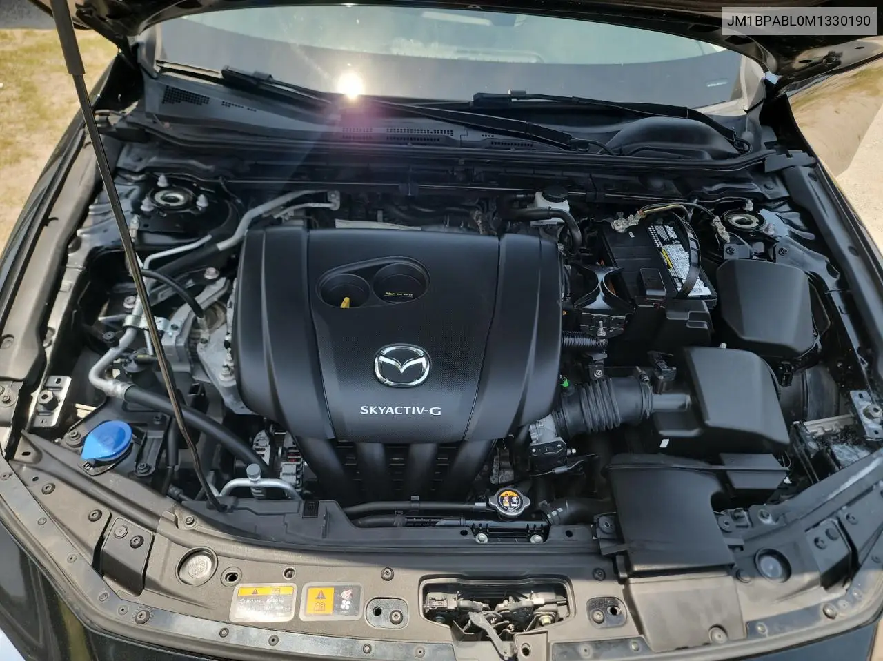 2021 Mazda 3 Select VIN: JM1BPABL0M1330190 Lot: 62727635