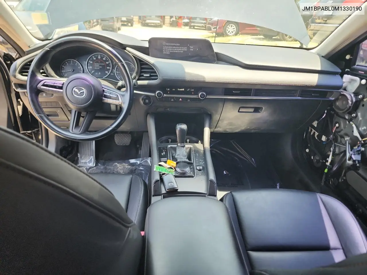 2021 Mazda 3 Select VIN: JM1BPABL0M1330190 Lot: 62727635
