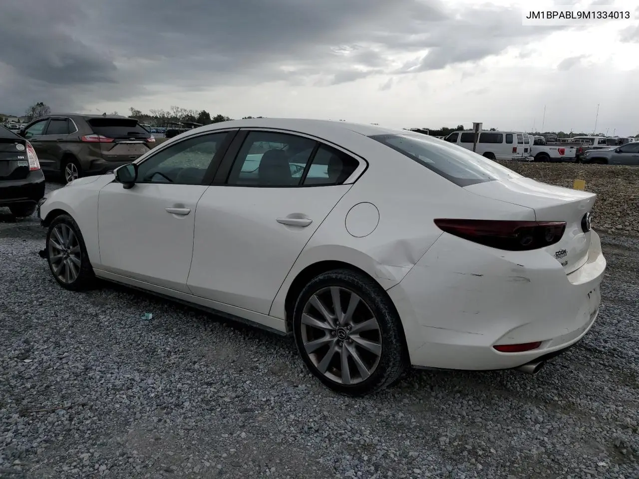 2021 Mazda 3 Select VIN: JM1BPABL9M1334013 Lot: 62838715