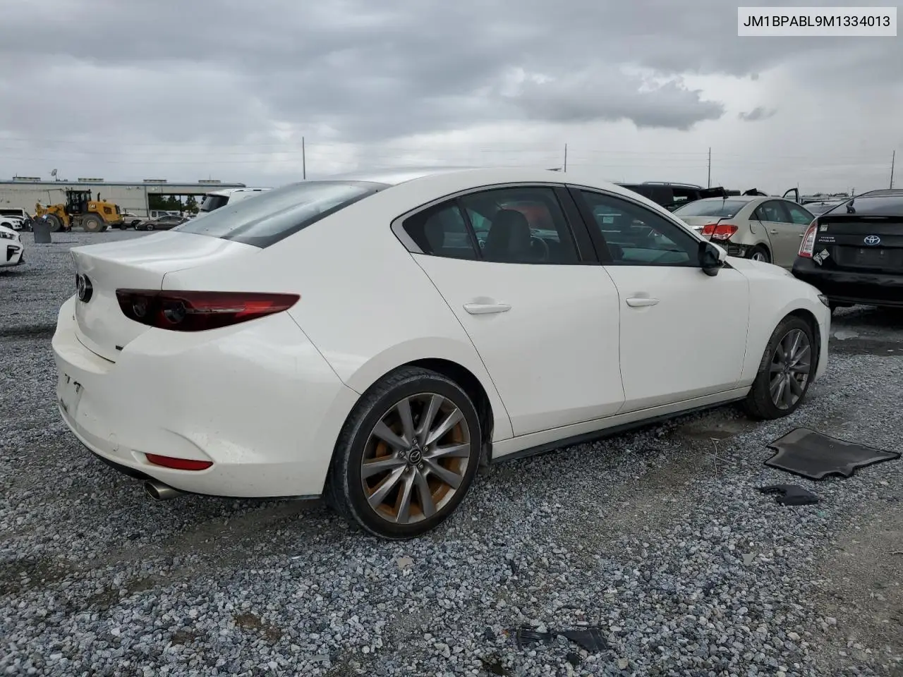 2021 Mazda 3 Select VIN: JM1BPABL9M1334013 Lot: 62838715