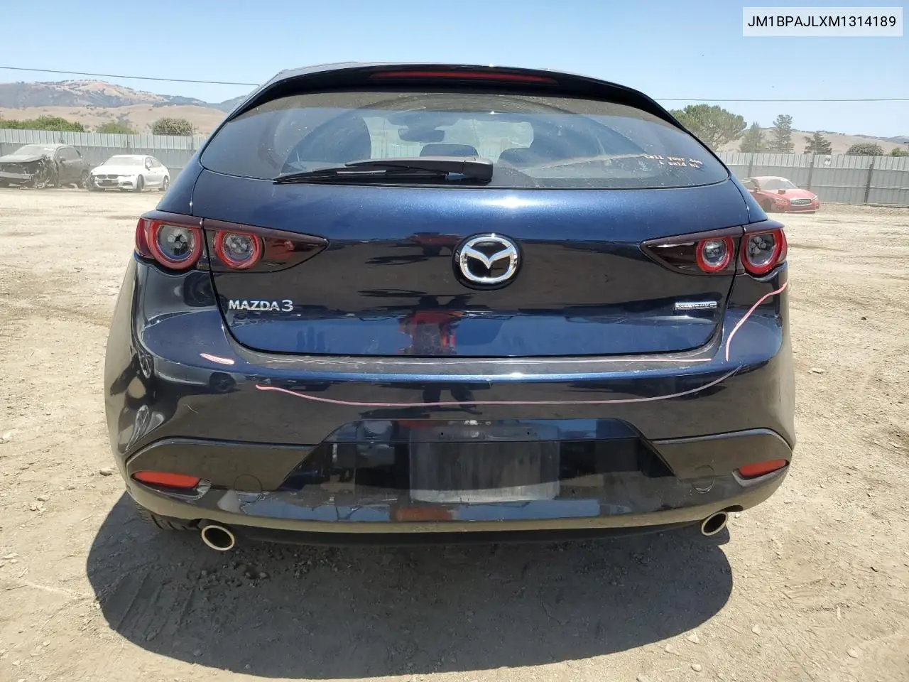 2021 Mazda 3 VIN: JM1BPAJLXM1314189 Lot: 62894725
