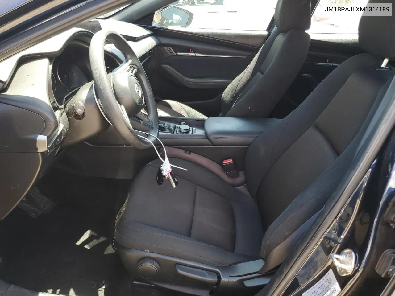 2021 Mazda 3 VIN: JM1BPAJLXM1314189 Lot: 62894725