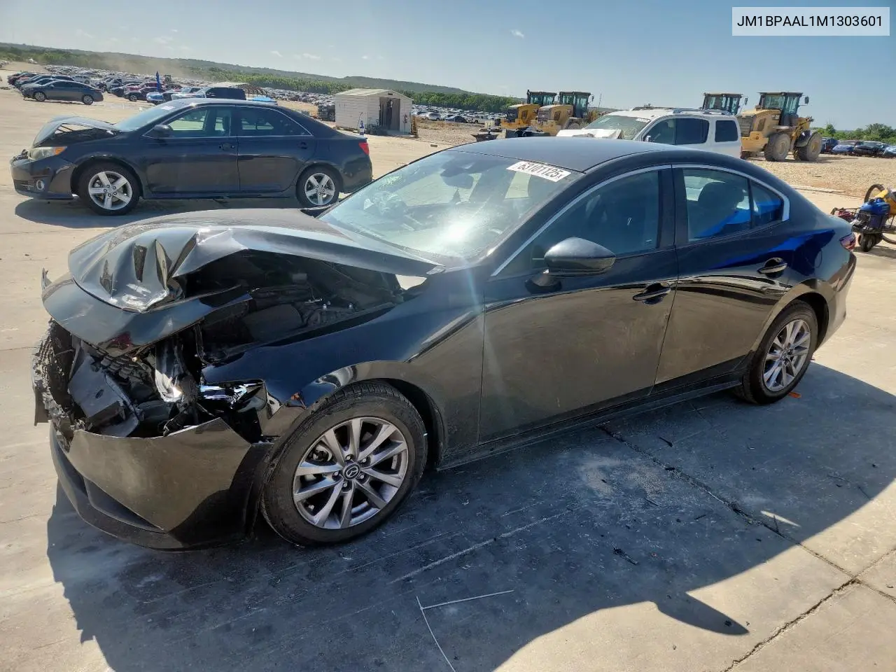 2021 Mazda 3 VIN: JM1BPAAL1M1303601 Lot: 63101125