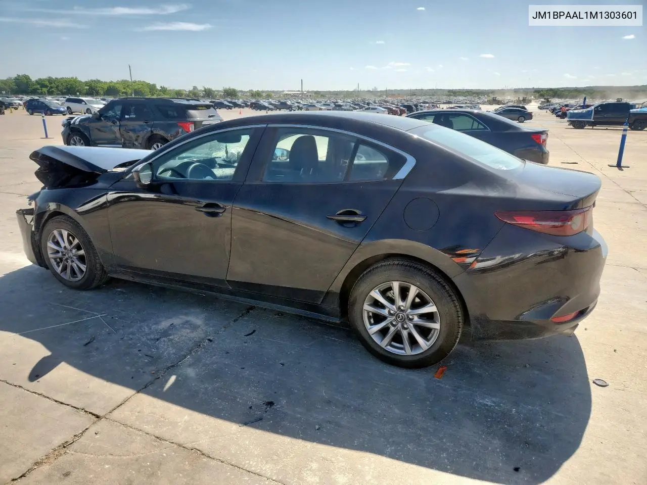 2021 Mazda 3 VIN: JM1BPAAL1M1303601 Lot: 63101125