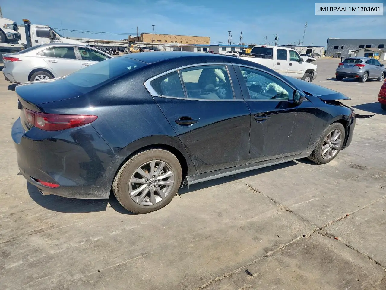 2021 Mazda 3 VIN: JM1BPAAL1M1303601 Lot: 63101125